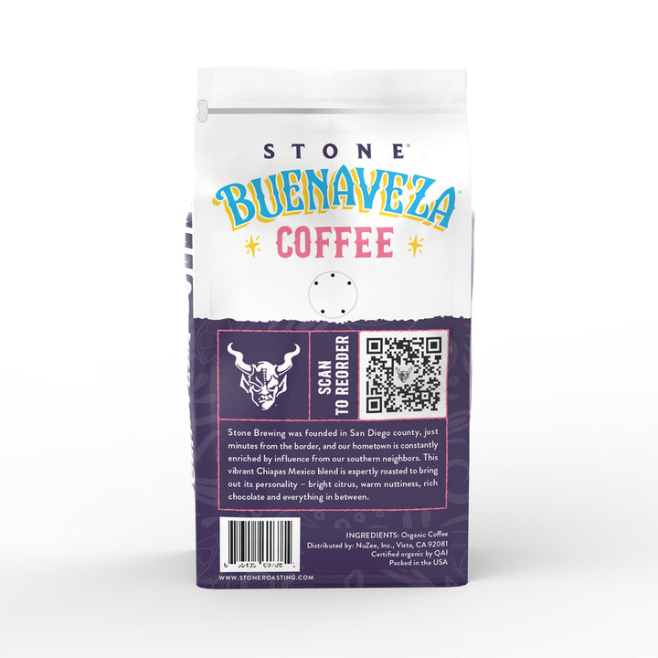 STONE Brewing Coffee Buenaveza Blend Medium Roast Ground Coffee 12oz