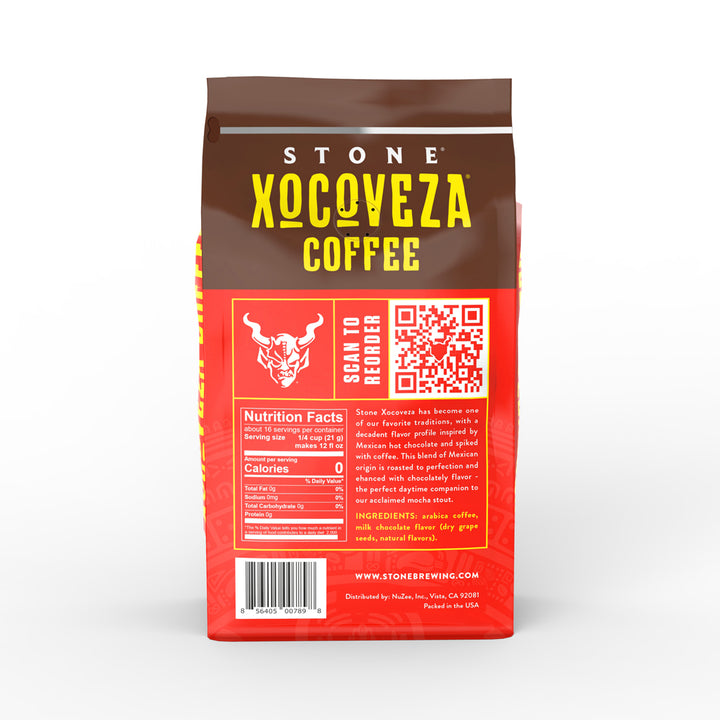 STONE Brewing Coffee Xocoveza Blend Medium Roast Ground Coffee 12oz